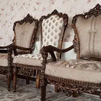 مبل ۹ نفره سلطنتی کاملا نو زیر قیمت|مبلمان خانگی و میز عسلی|اصفهان, همدانیان|دیوار