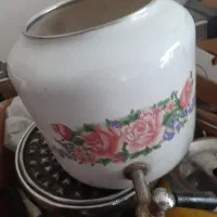 کتری و سینی زیرش