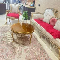 مبل ۹ نفره چوب راش مناسب جهزیه|مبلمان خانگی و میز عسلی|اصفهان, ملک‌شهر|دیوار