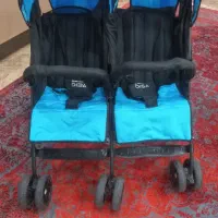 کالسکه دوقلویی|کالسکه و لوازم جانبی|کاکی, |دیوار