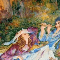 تابلو فرش دستبافت