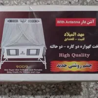 تخت گهواره دو حالته میلاد|تخت و صندلی بچه|اصفهان, برازنده|دیوار