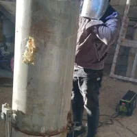 جوشکاری سیاه سیم کشی لوله کشی تعمیر شیر الات