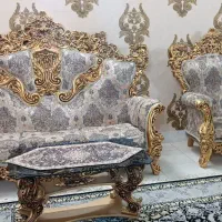 مبل ۹نفره سلطنتی|مبلمان خانگی و میز عسلی|کاشان, دروازه فین|دیوار