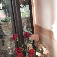 بوفه تمام چوب|بوفه، ویترین، کنسول|کرمان, |دیوار