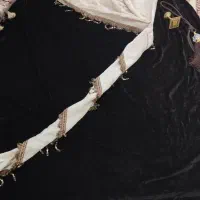 والان پرده یک طرفه با آویز اصلا استفاده نشده