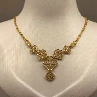 چند نمونه طلای مستعمل گوشواره و انگشتر و گردنبند
