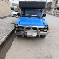 نیسان باری مدل ۸۴ دوگانه دستی اتاق عقب هم  کمپرسی