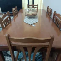 میز ناهار خوری تمام چوب|میز و صندلی غذاخوری|شیراز, دارالرحمه|دیوار