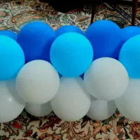 ریسه ی بادکنک تم آبی