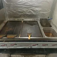 فر ساندویچی فر پیتزا صندوقی تمیز و نو