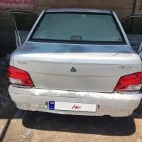 یک دستگاه پراید 132مدا آخر 89رنک نقرره ای