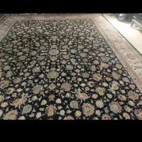 فرش ۱۲ متری ۷۰۰ شانه افشان نونو کاشان بزرگمهر