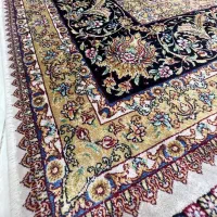 ۲عدد فرش ماشینی ۱۲۰۰ شانه ابریشم گونه|فرش|تهران, فرزانه|دیوار