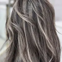 مدل برای رنگ ولایت مو