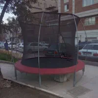 ترامپولین ۳/۷تحمل وزن با ۲۵۰ گیلوگرم