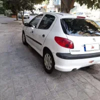 پژو 206 تیپ2 سفید مدل 91 کارشناسی شده|خودرو سواری و وانت|کرج, ساسانی (قلمستان)|دیوار