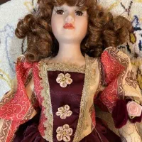 عروسک فرانسوی نو ۶۰ سانت اکبند با جعبه|مجسمه، تندیس، ماکت|تهران, شهرآرا|دیوار