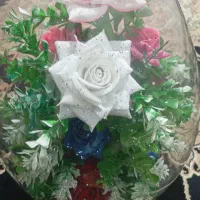 باکس شیشه ای گل وعروسک|گل مصنوعی|قرچک, مهدیه|دیوار