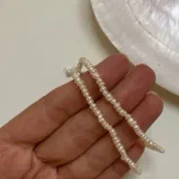 دستبند مروارید اصل مدل مینیمال طبیعی|جواهرات|قدس, شهر‌قدس|دیوار