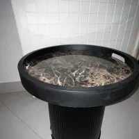 میز عسلی در سه رنگ سفید/طوسی روشن/ مشکی|مبلمان خانگی و میز عسلی|گرگان, |دیوار