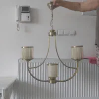 لوستر سه شعله