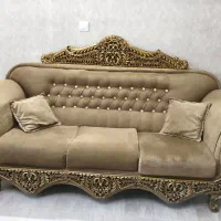 فروش مبل ۶ نفره با جلو مبلی|مبلمان خانگی و میز عسلی|مشهد, رضاشهر|دیوار