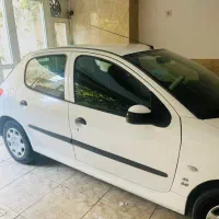 پژو ۲۰۶ تیپ ۲ سفید مدل ۱۳۸۹ بیمه نو|خودرو سواری و وانت|تبریز, |دیوار