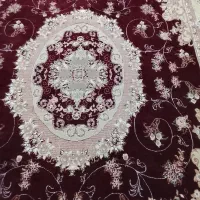 3عدد فرش 2تا12 یک 6متر کرم رنگ