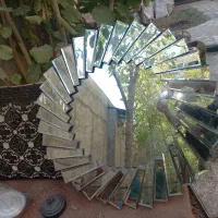 اینه دیواری شیشه ای