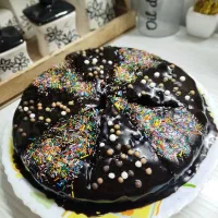 کیک خیس شکلاتی