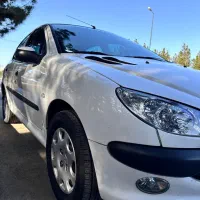 ۲۰۶ تیپ ۵ سفید مدل ۱۳۹۵