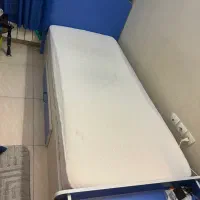 تخت و‌ کمد نوجوان همراه تشک خوشخواب در حد نو|تخت و سرویس خواب|تهران, شهرک امام خمینی|دیوار
