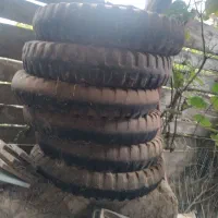 ۶حلقه لاستیک دسته دو کاام کاملا سالم