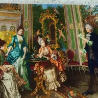 این تابلو فرش شاعر جوان نقشه مینیاتوری|تابلو فرش|ورامین, ورامین|دیوار