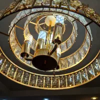 لوستر جذاب کریستالی|لوستر و چراغ آویز|بوشهر, |دیوار