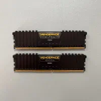 رم دوکاناله ۱۶گیک 3600 vengeance LPX ddr4 نو