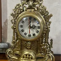 ساعت رومیزی برنز