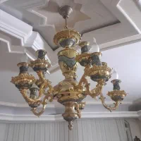 انواع شیرآلات برنجی استیلی لوستر اینه شمعدان برنجی|لوستر و چراغ آویز|مشهد, ملکآباد|دیوار