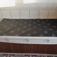 تختخواب یک نفره بزرگسال با تشک
