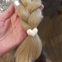 موی مصنوعی بلوند دم اسبی(نو)