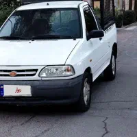 پراید وانت بدون رنگ شاسی سالم کم کار