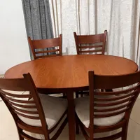 میز ناهاخوری چوبی ۴ نفره