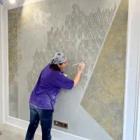 پتینه،ورق طلا و نقاشی ساختمان