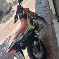 تریل فلات|موتورسیکلت|اصفهان, باغ فدک|دیوار