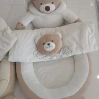 تشک گارد دار عروسکی و قنداق سوئیسی|اسباب و اثاث بچه|مشکیندشت, |دیوار