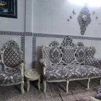 مبل سلطنتی ۹ نفره سالم بدون شکستگی و پارگی