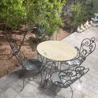 میز وصندلی فر فوژه ۴ نفره