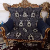 یک دست مبل سلطنتی ۷نفره|مبلمان خانگی و میز عسلی|خرمآباد, |دیوار