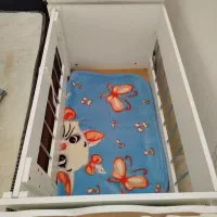 گهواره و تخت گهواره ای نوزاد|تخت و صندلی بچه|گناباد, |دیوار